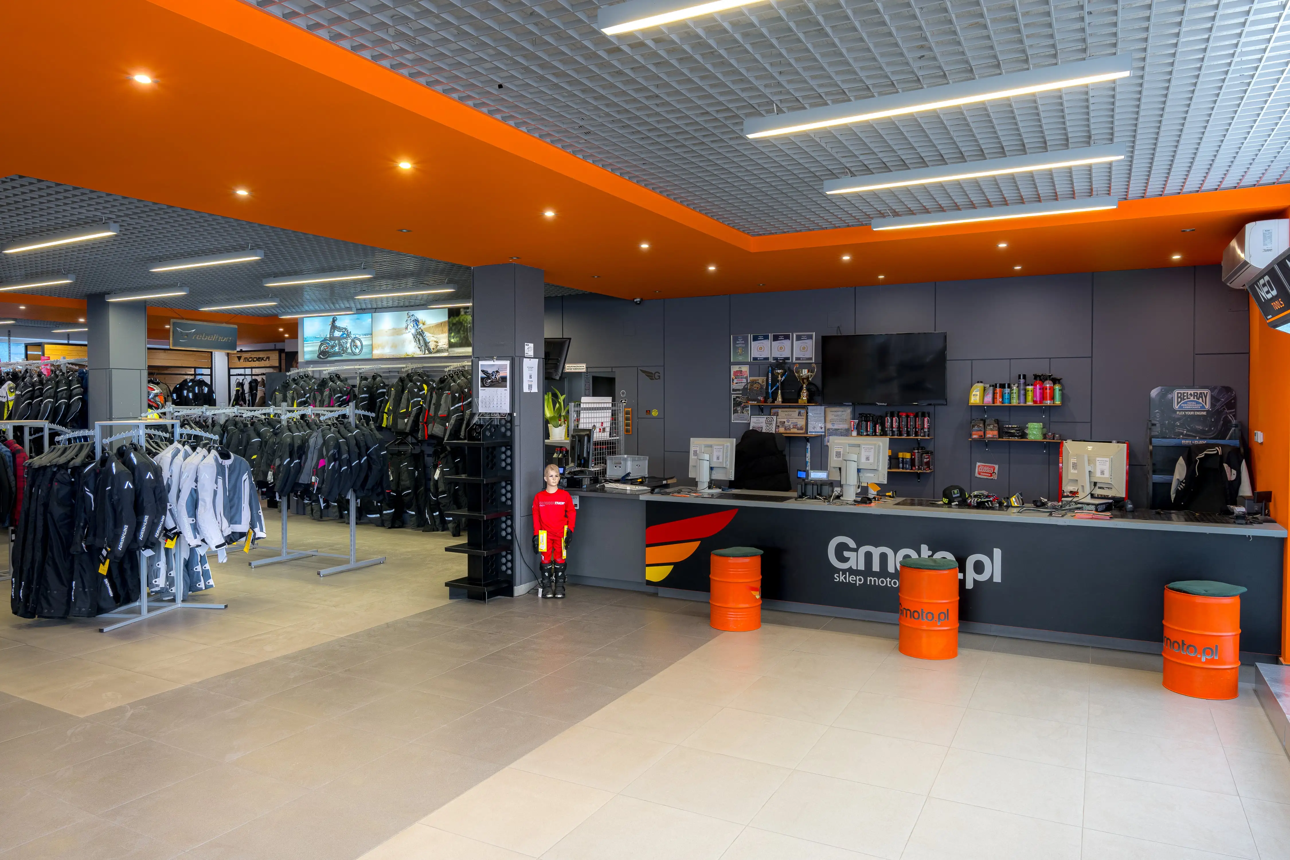 motorcycle shop